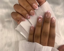 Pink and White Fullset